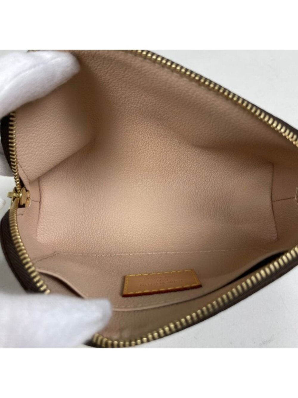 Louis Vuitton Pochette Cosmetic Makeup Pouch Monogram Brown - Picture 6 of 6